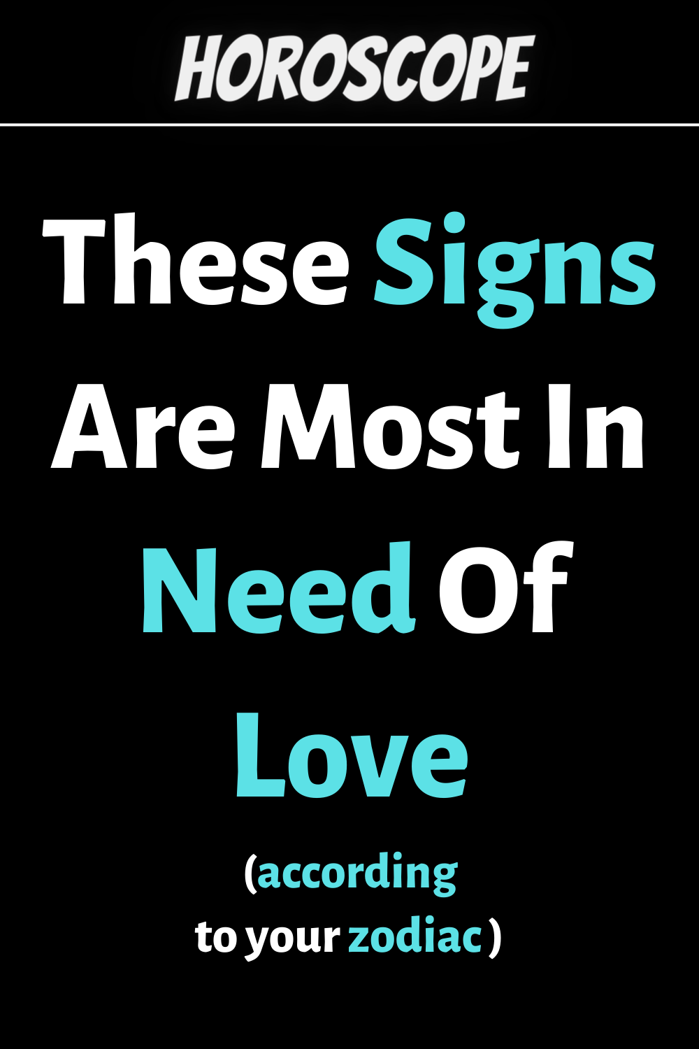 These Signs Are Most In Need Of Love