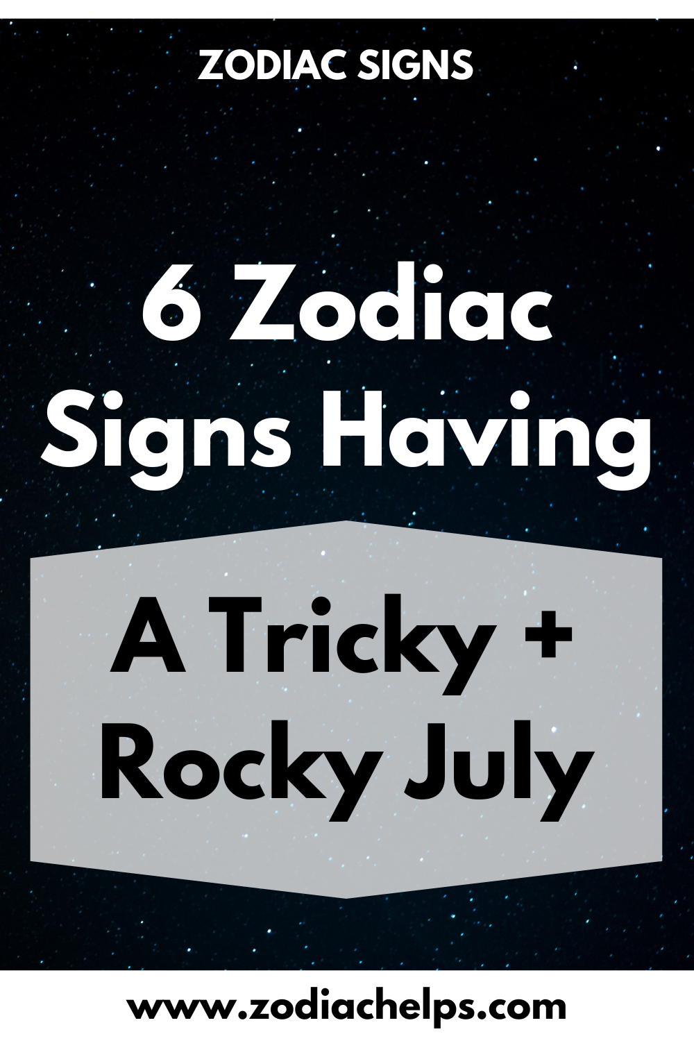 6 Zodiac Signs Having A Tricky + Rocky July