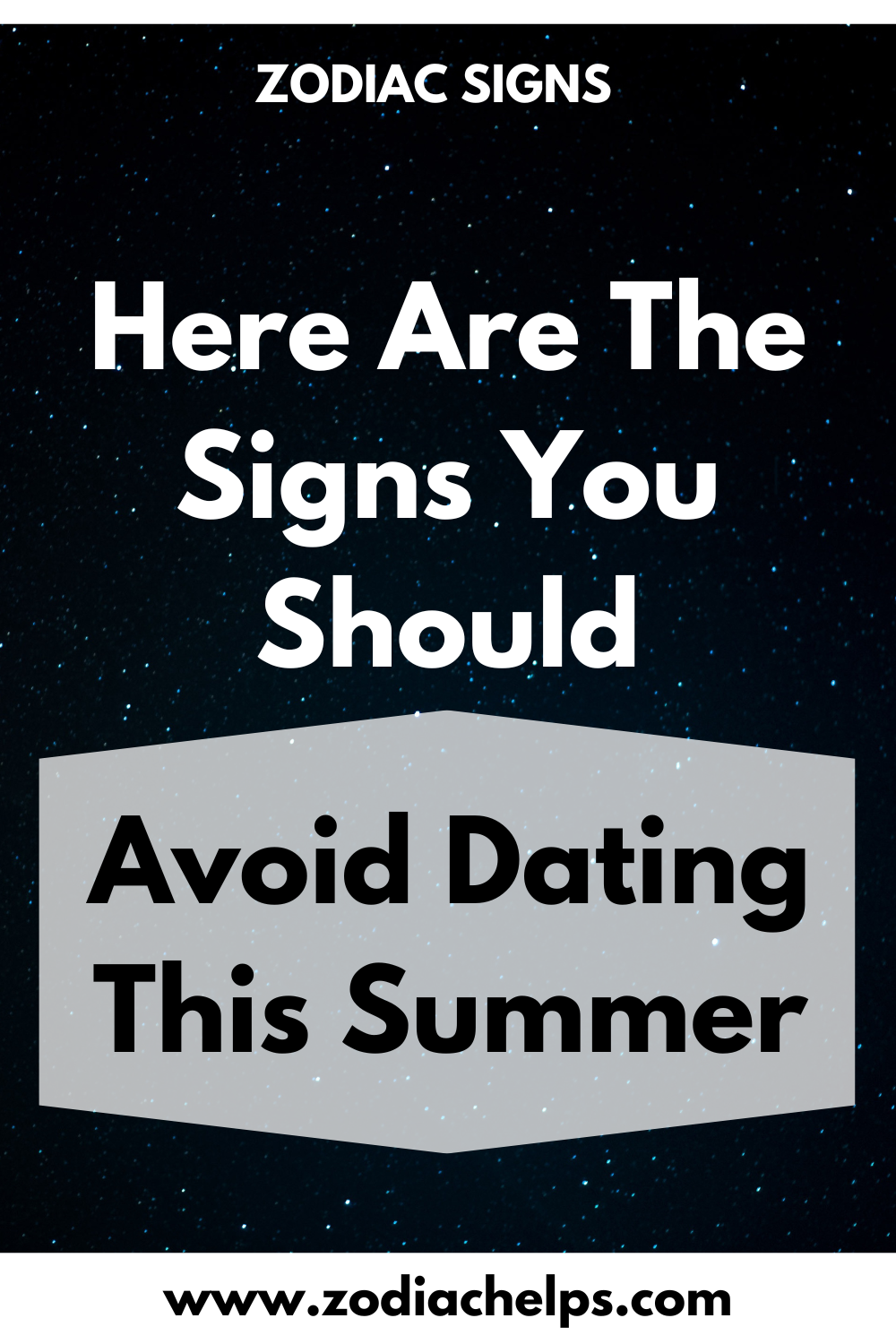 Here Are The Signs You Should Avoid Dating This Summer