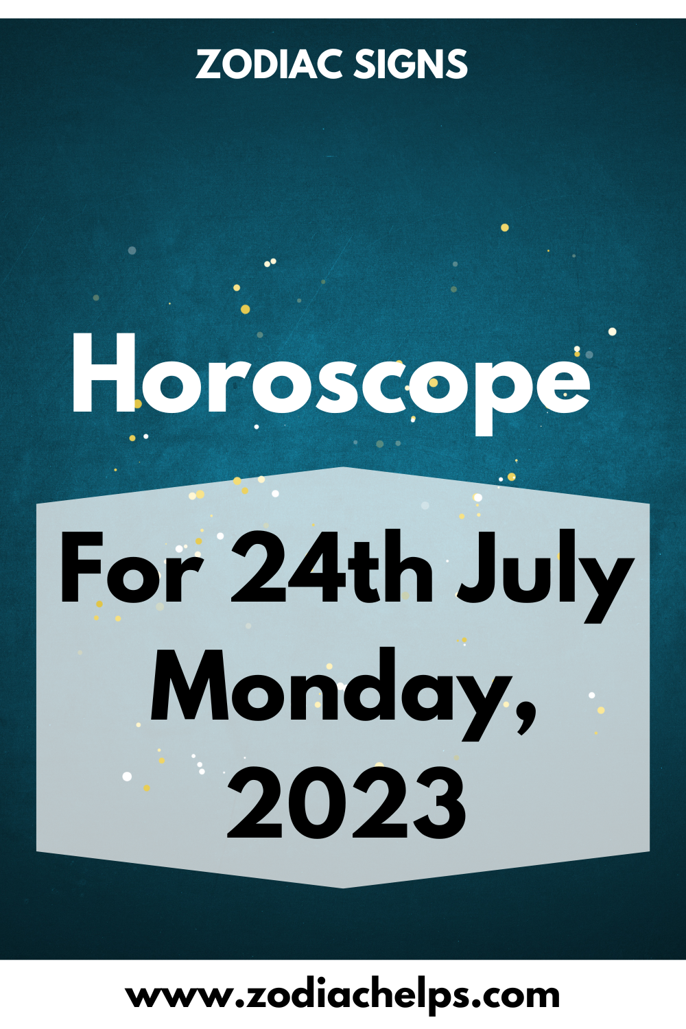 For 24th July Monday, 2023