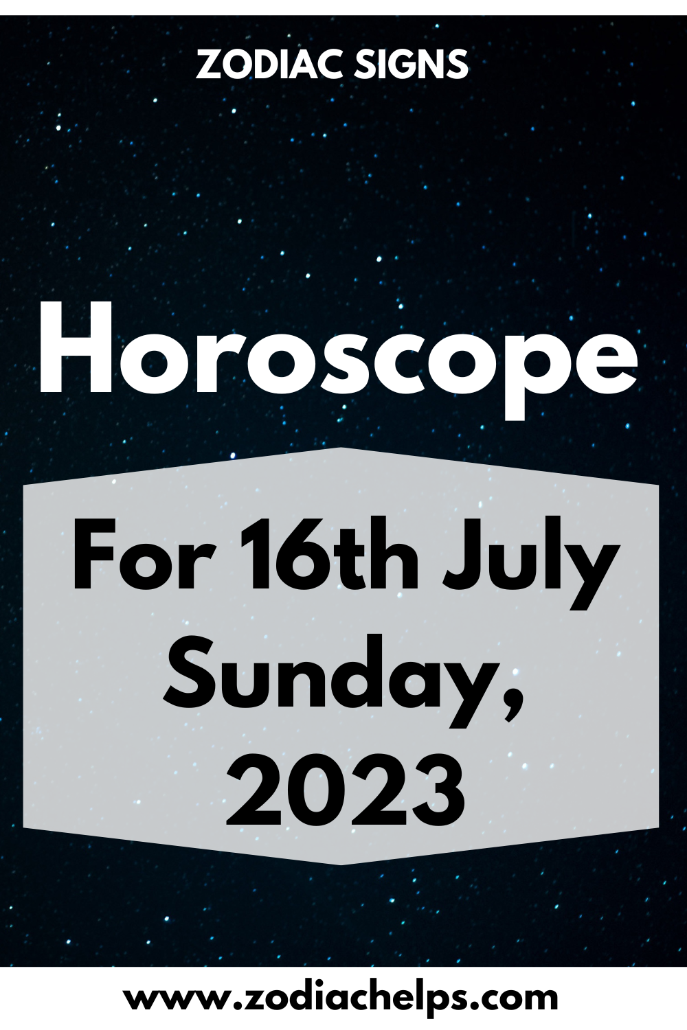 Horoscope for 16th July Sunday, 2023