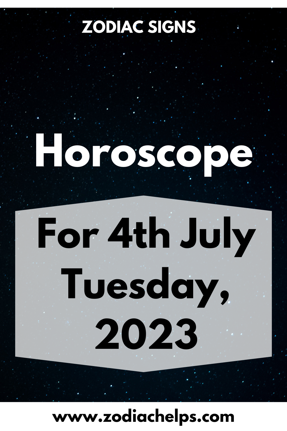 Horoscope for 4th July Tuesday, 2023