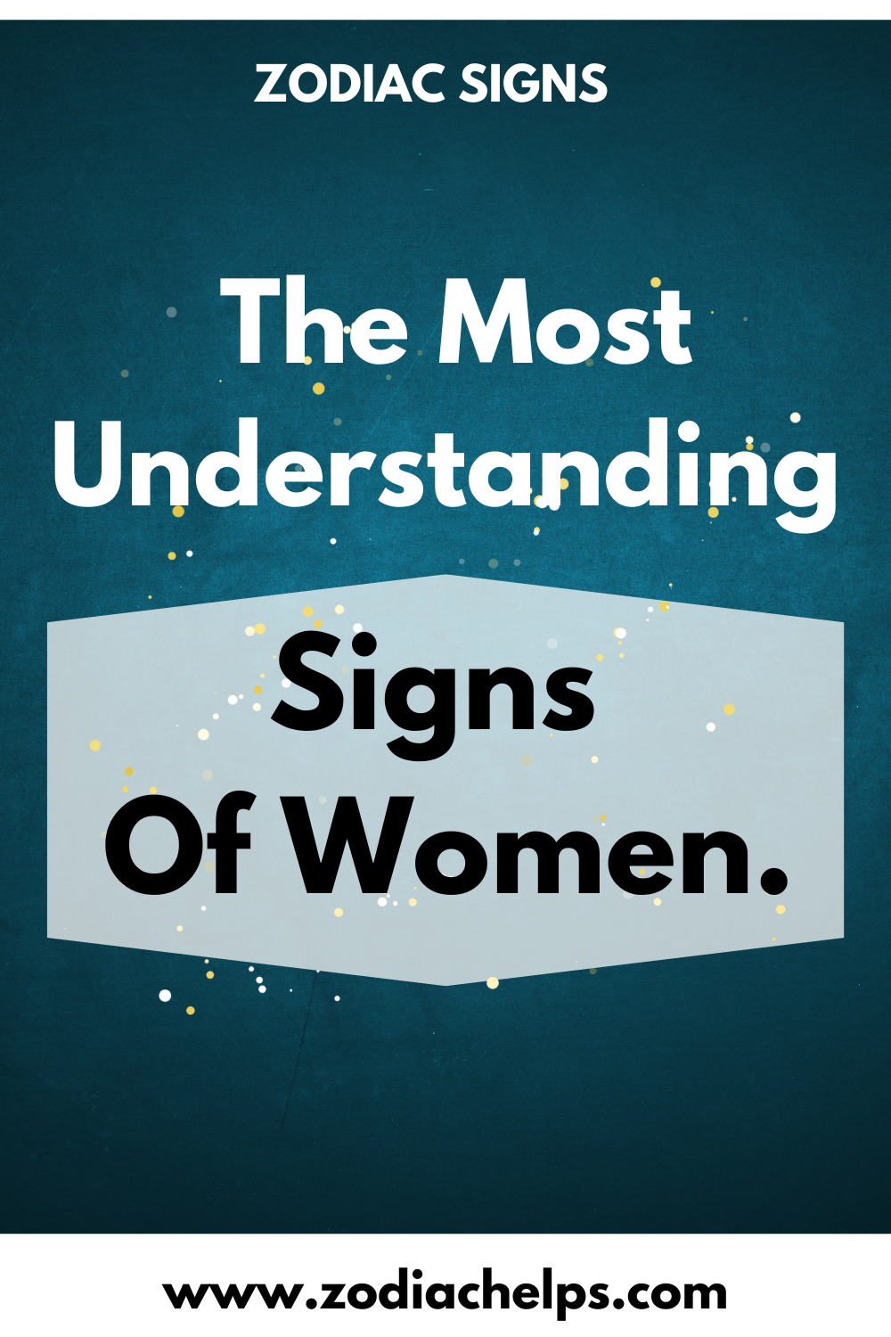 The Most Understanding Signs Of Women.