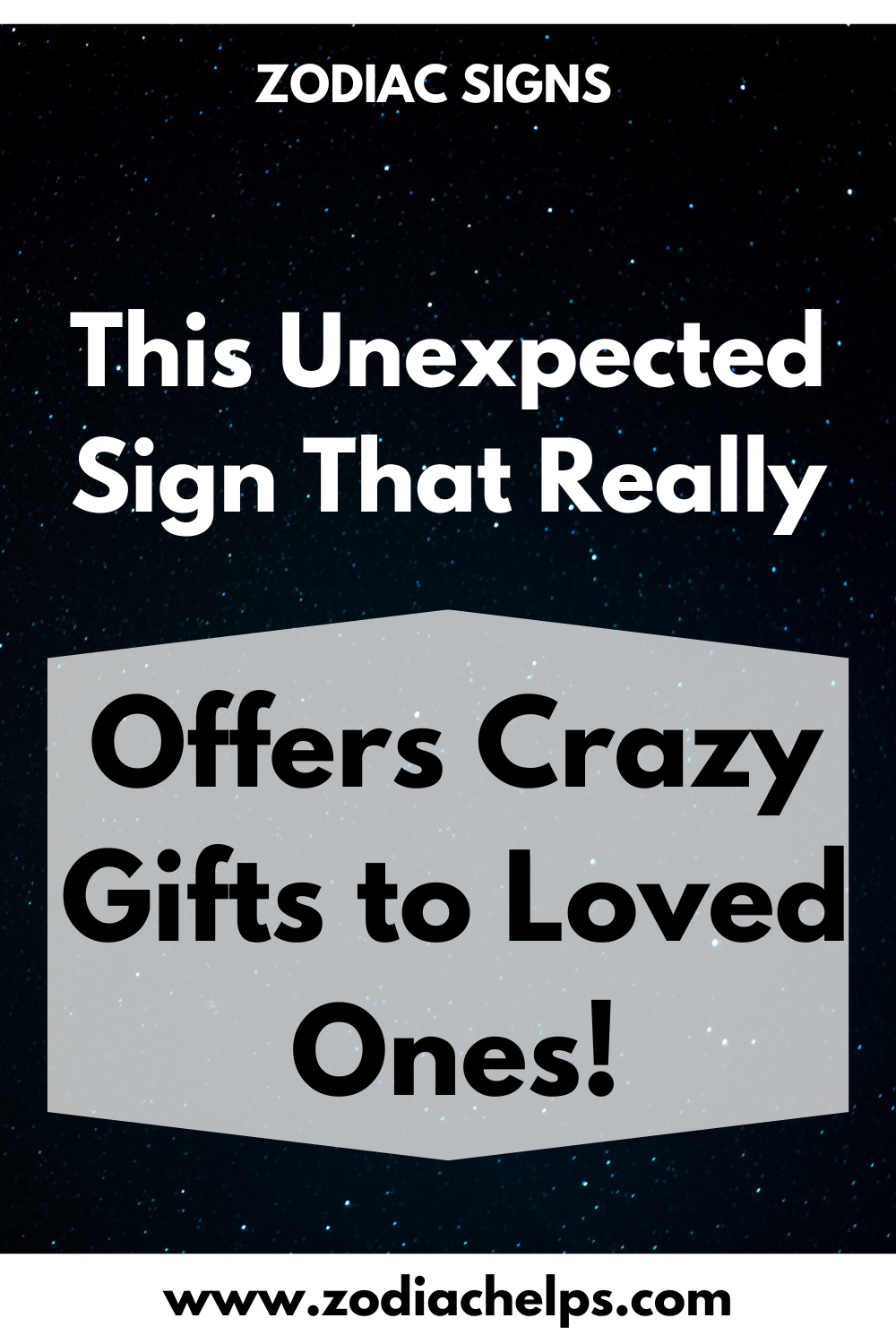 This Unexpected Sign That Really Offers Crazy Gifts to Loved Ones!