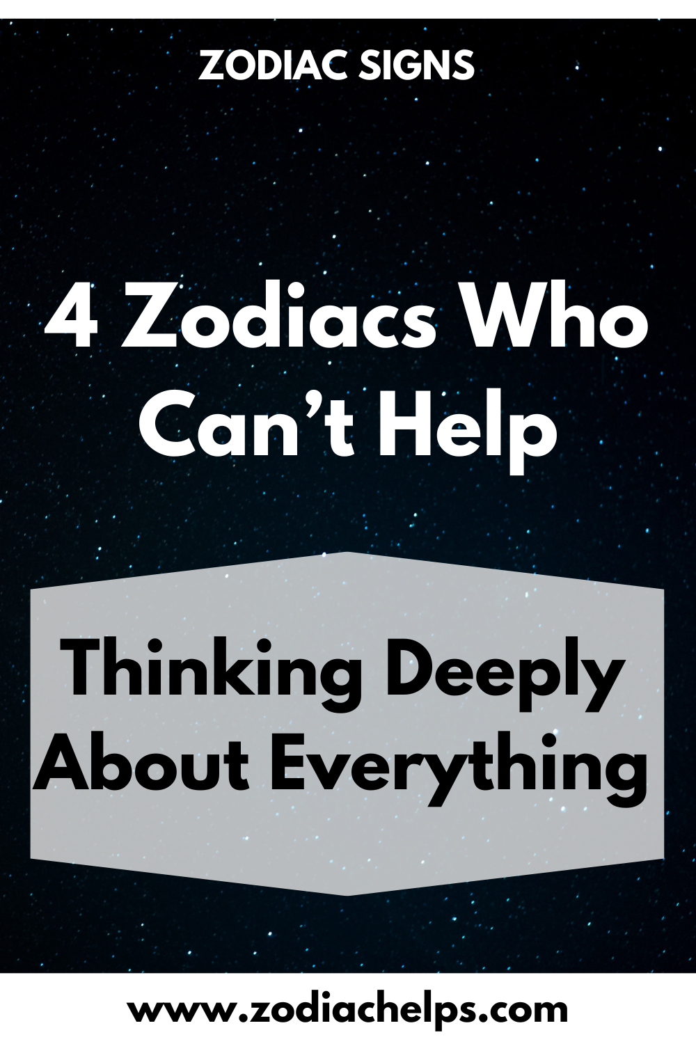 4 Zodiacs Who Can’t Help Thinking Deeply About Everything