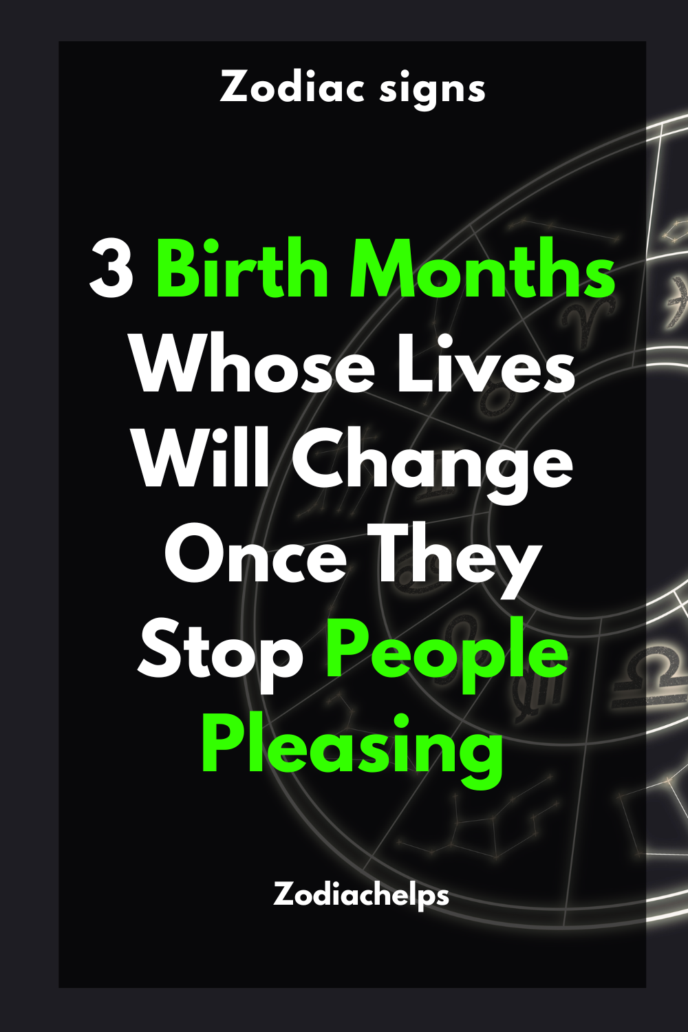 3 Birth Months Whose Lives Will Change Once They Stop People Pleasing