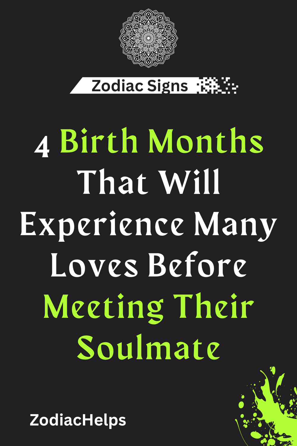 4 Birth Months That Will Experience Many Loves Before Meeting Their Soulmate