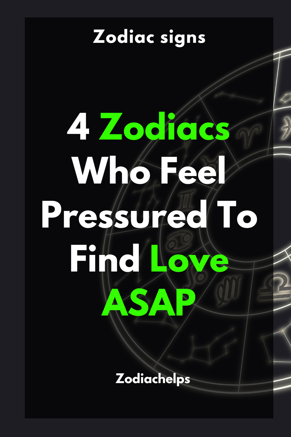 4 Zodiacs Who Feel Pressured To Find Love ASAP