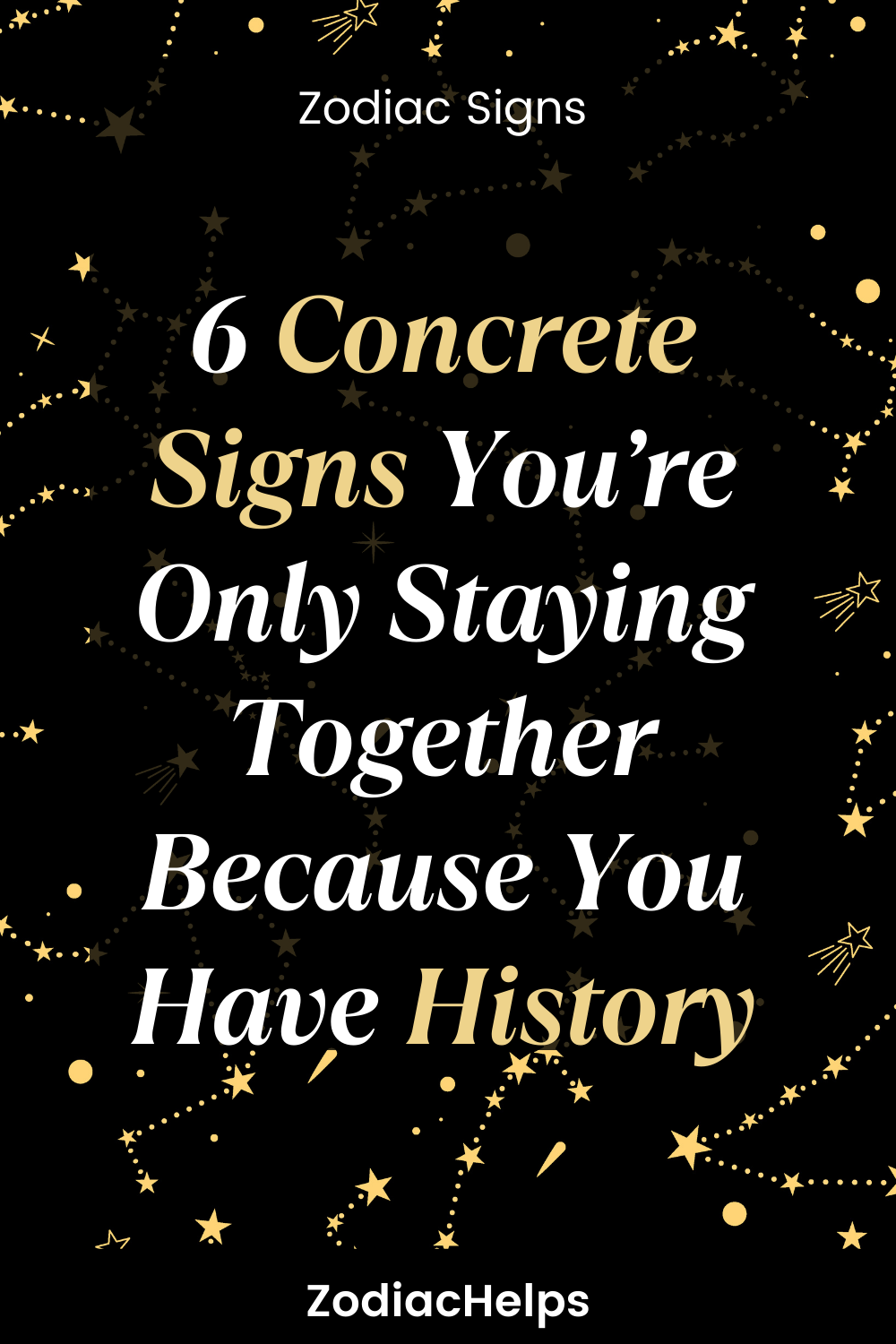 6 Concrete Signs You’re Only Staying Together Because You Have History