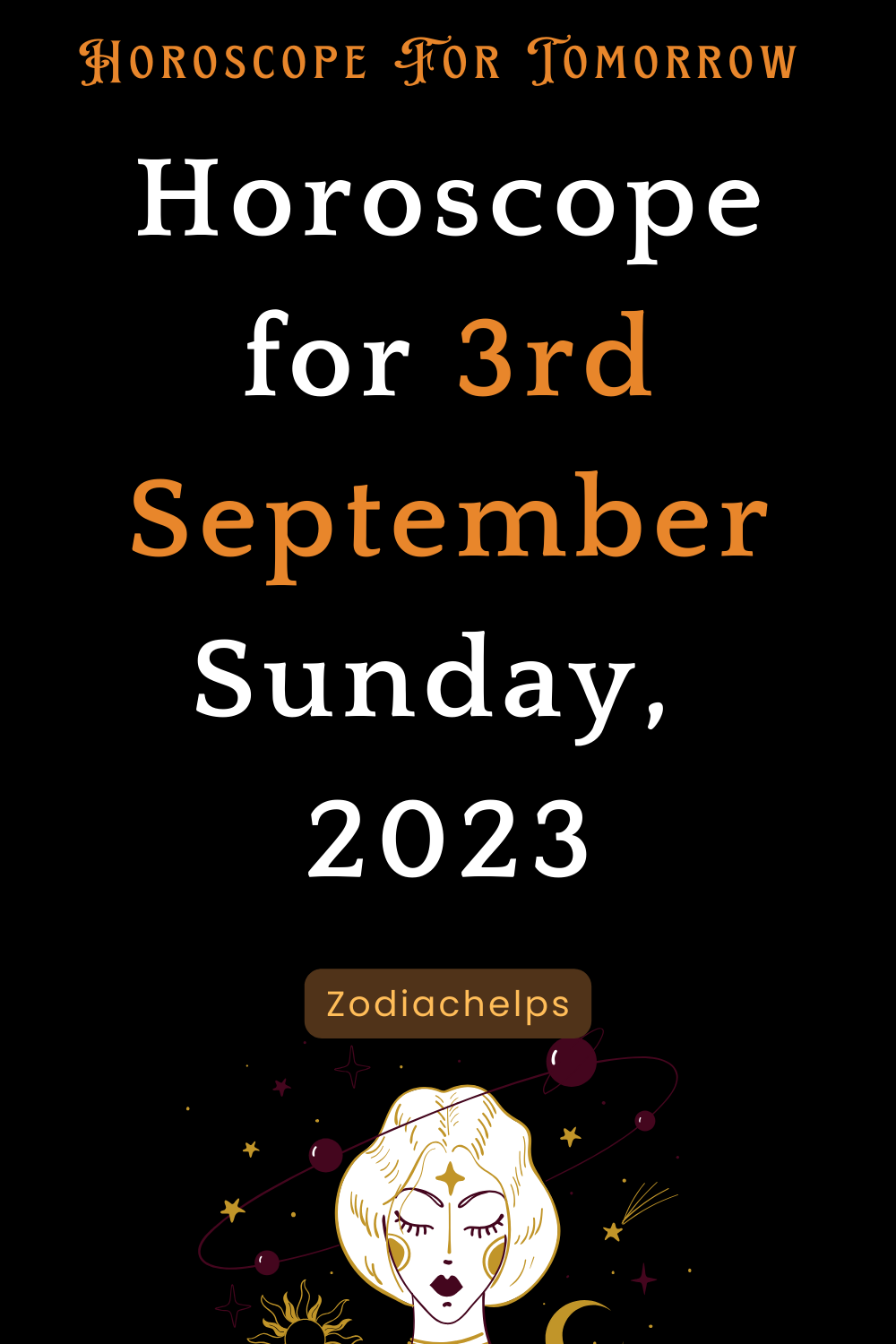 Horoscope for 3rd September Sunday, 2023