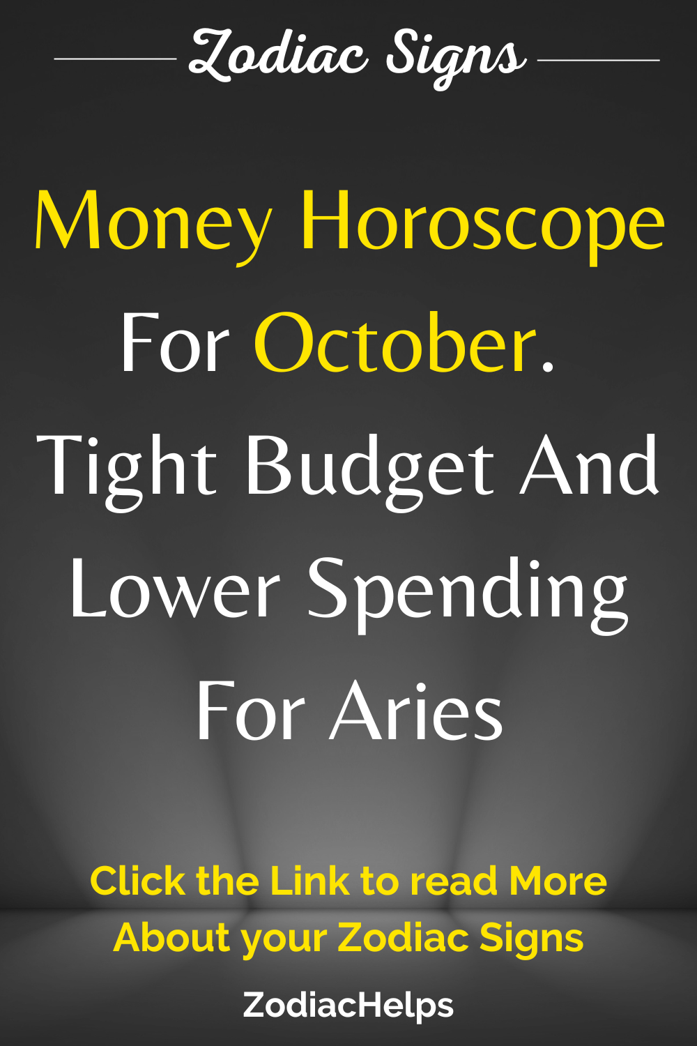 Money Horoscope For October. Tight Budget And Lower Spending For Aries