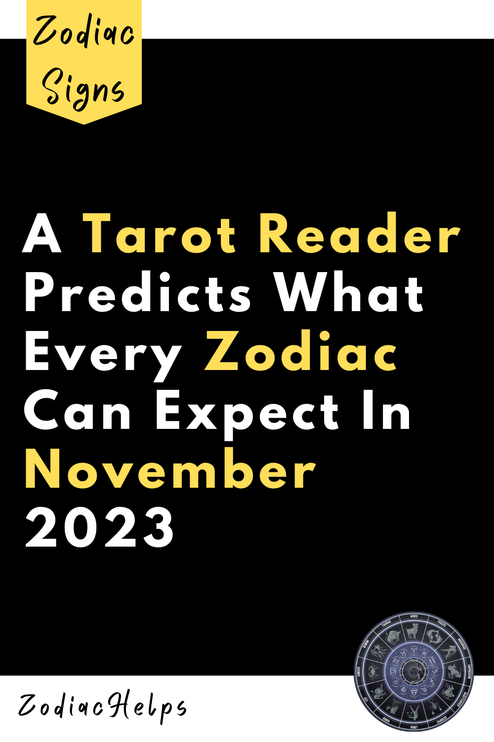 A Tarot Reader Predicts What Every Zodiac Can Expect In November 2023