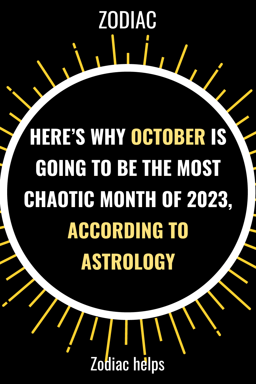 Here’s Why October Is Going To Be The Most Chaotic Month Of 2023, According To Astrology