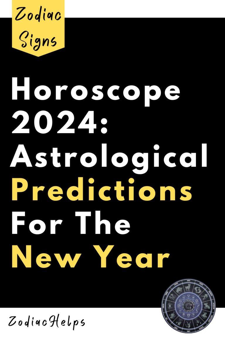 Horoscope 2024 Astrological Predictions For The New Year