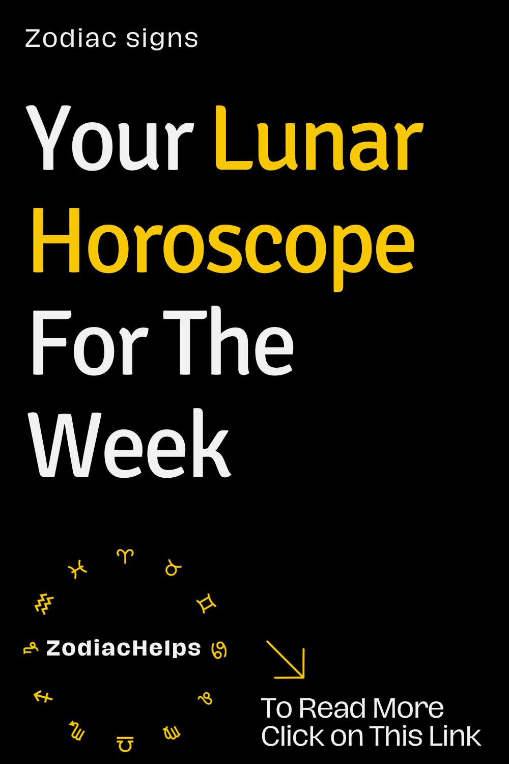 Your Lunar Horoscope For The Week