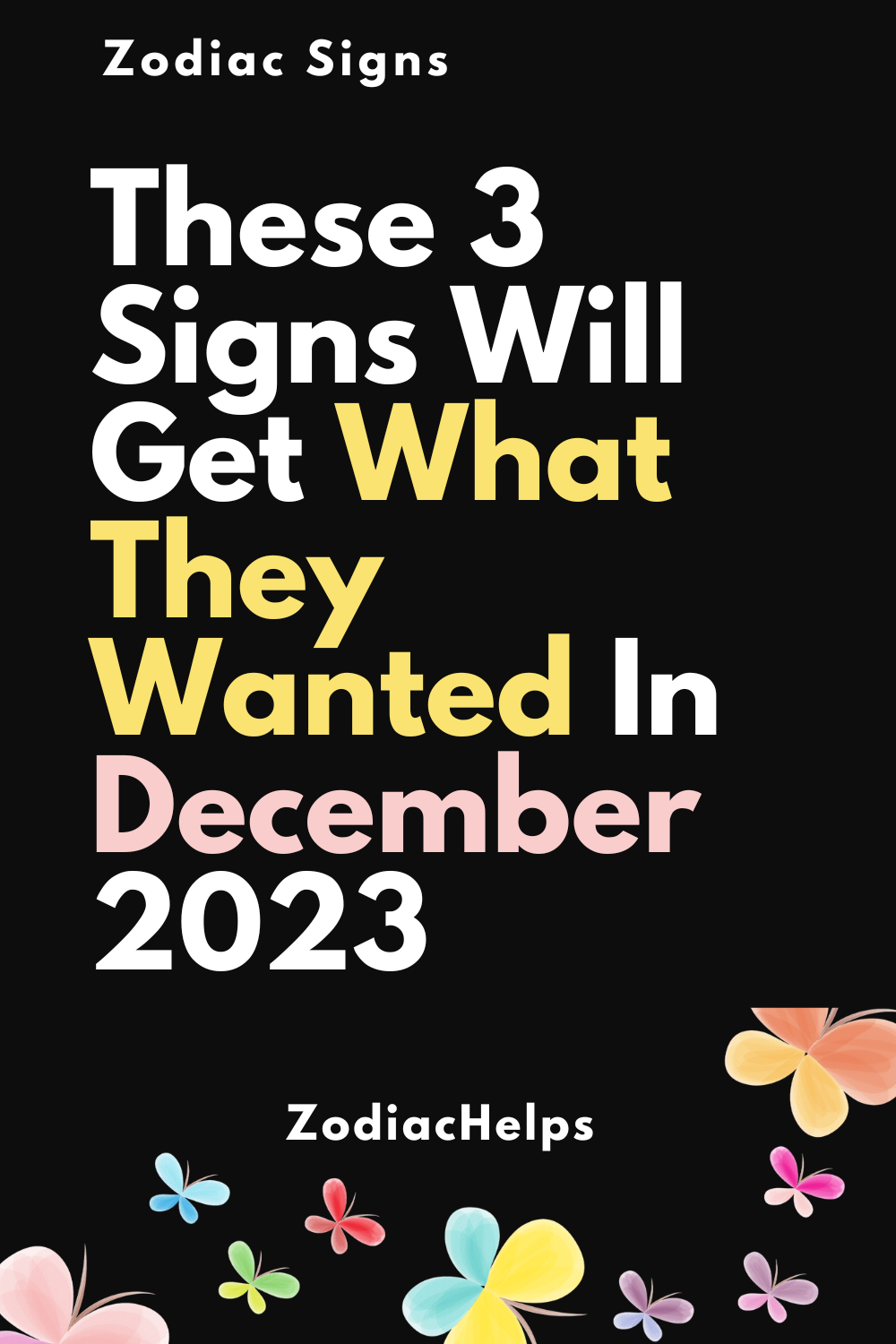 These 3 Signs Will Get What They Wanted In December 2023