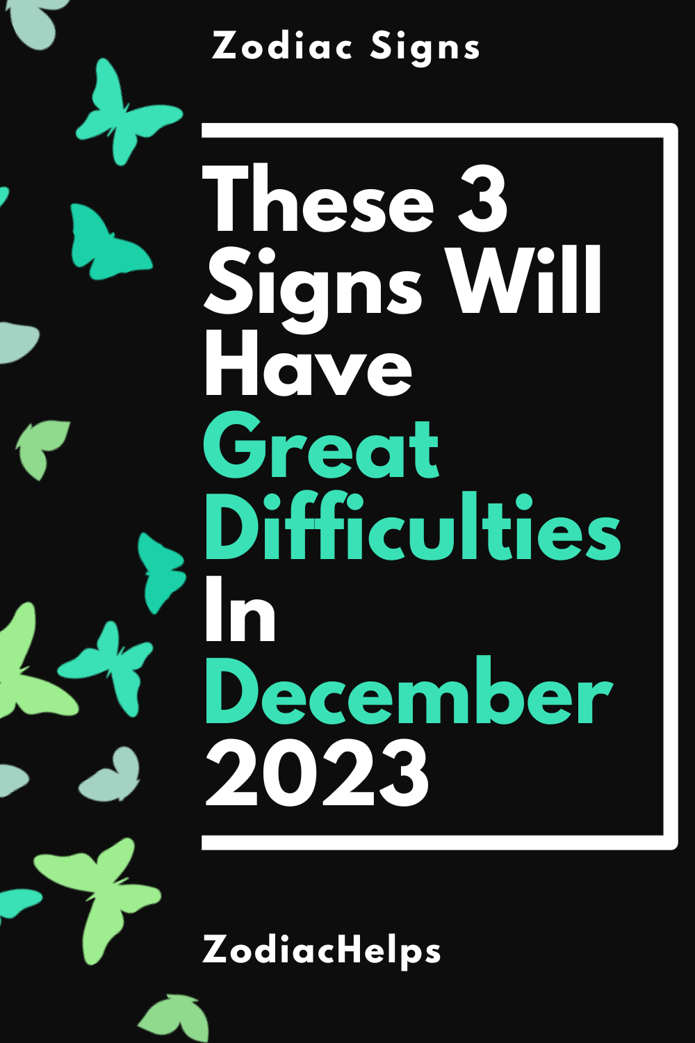 These 3 Signs Will Have Great Difficulties In December 2023