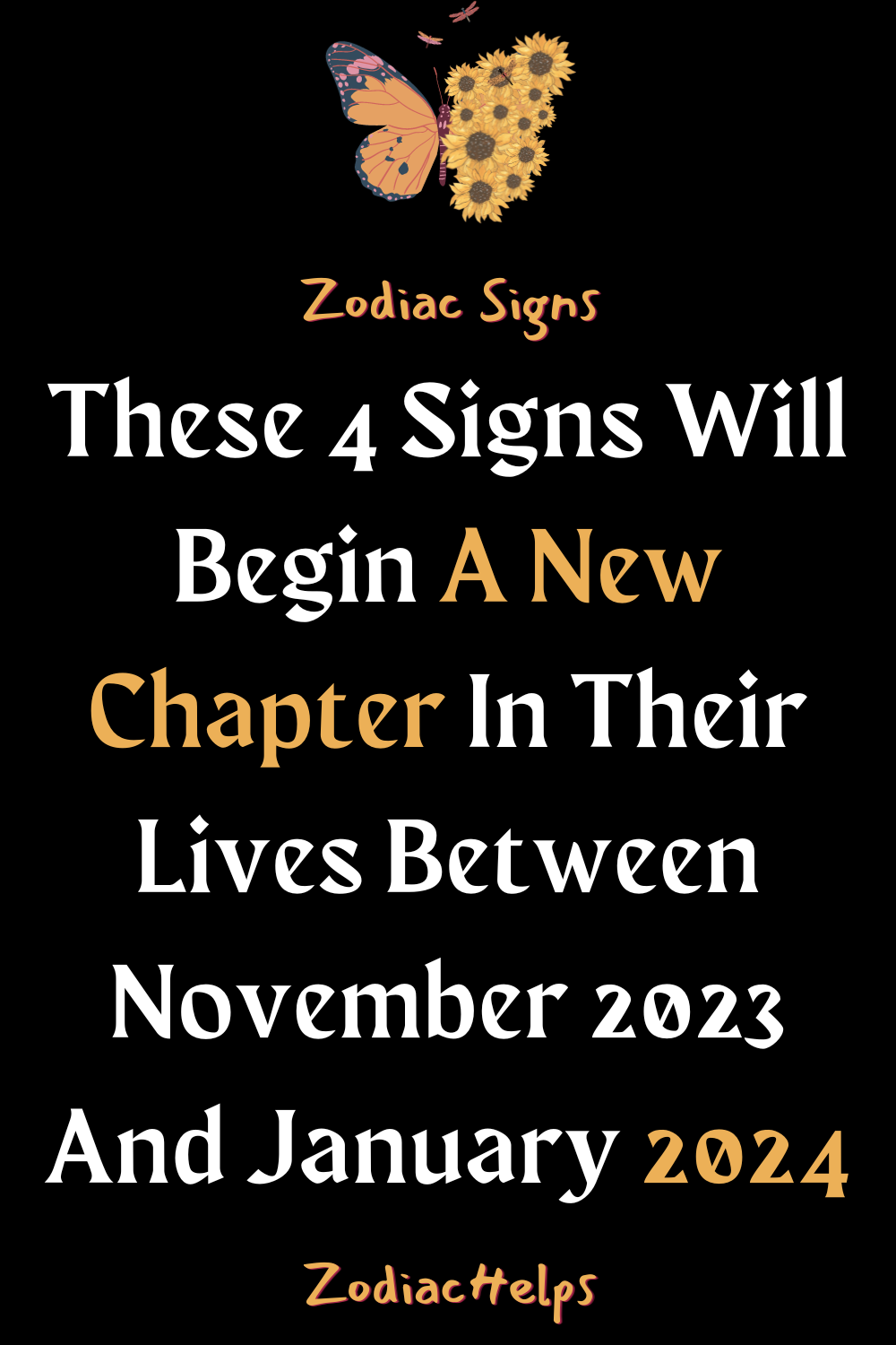 These 4 Signs Will Begin A New Chapter In Their Lives Between November 2023 And January 2024