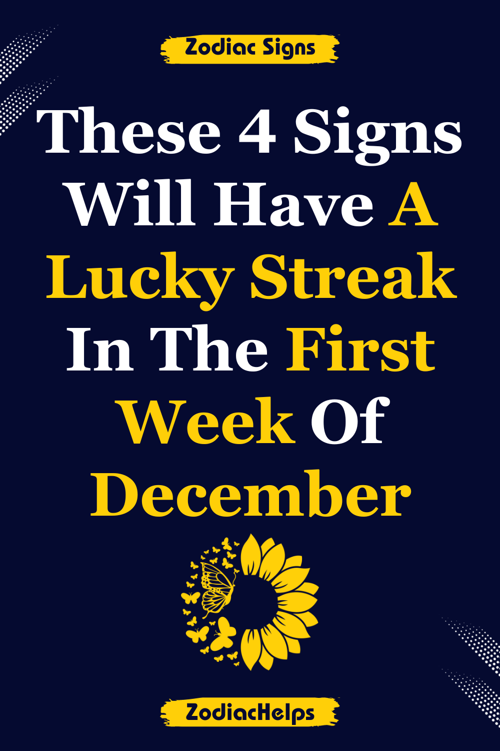These 4 Signs Will Have A Lucky Streak In The First Week Of December