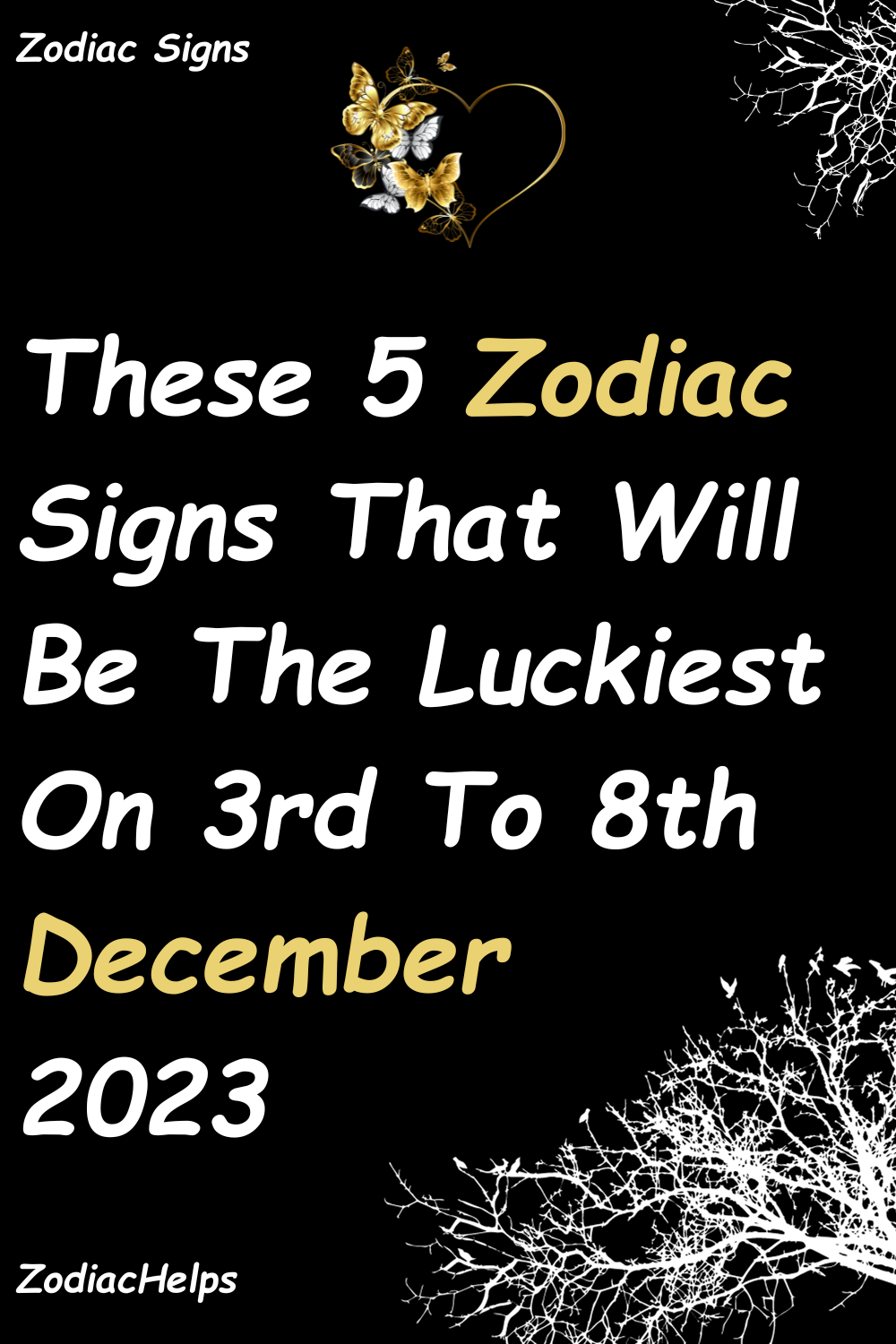 These 5 Zodiac Signs That Will Be The Luckiest On 3rd To 8th December 2023