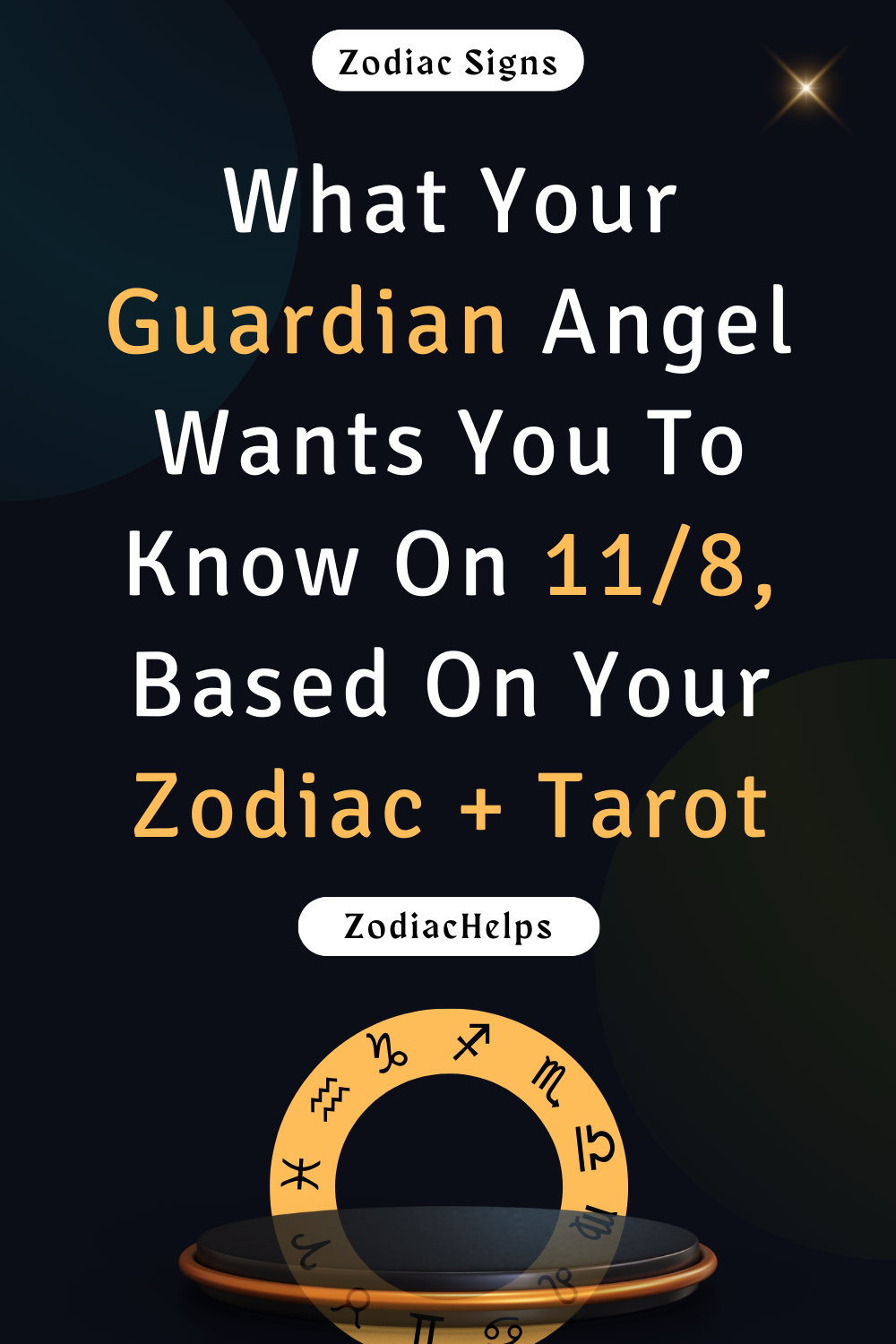 What Your Guardian Angel Wants You To Know On 118, Based On Your Zodiac + Tarot