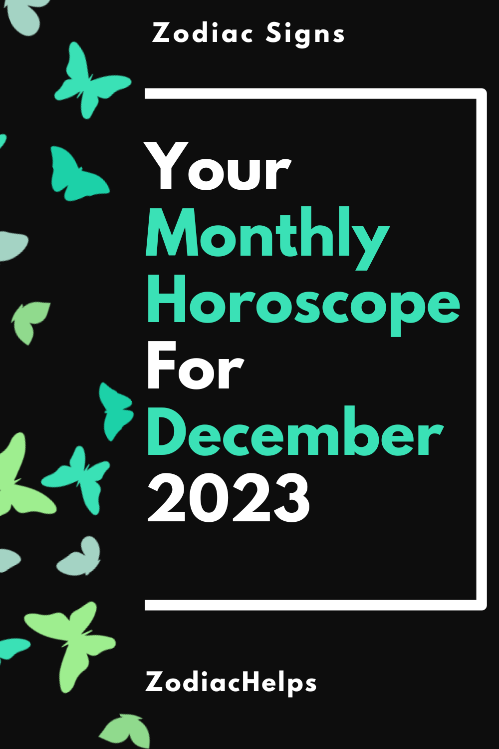 Your Monthly Horoscope For December 2023