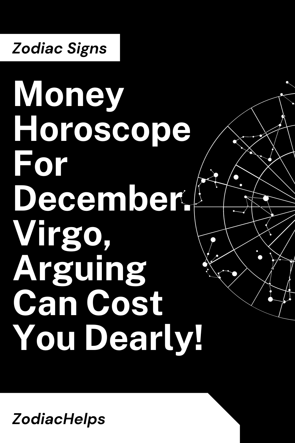 Money Horoscope For December. Virgo, Arguing Can Cost You Dearly!