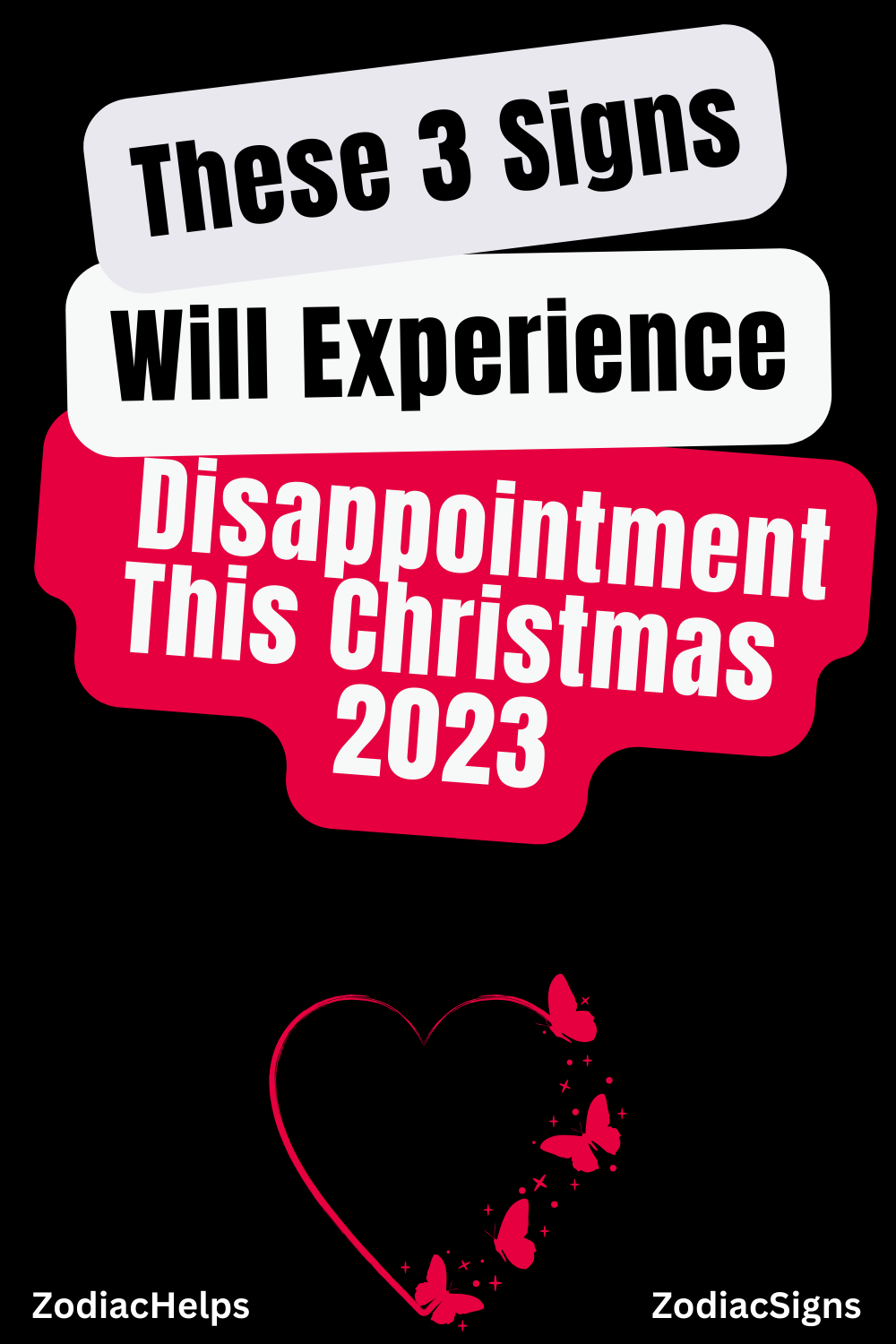 These 3 Signs Will Experience Disappointment This Christmas 2023