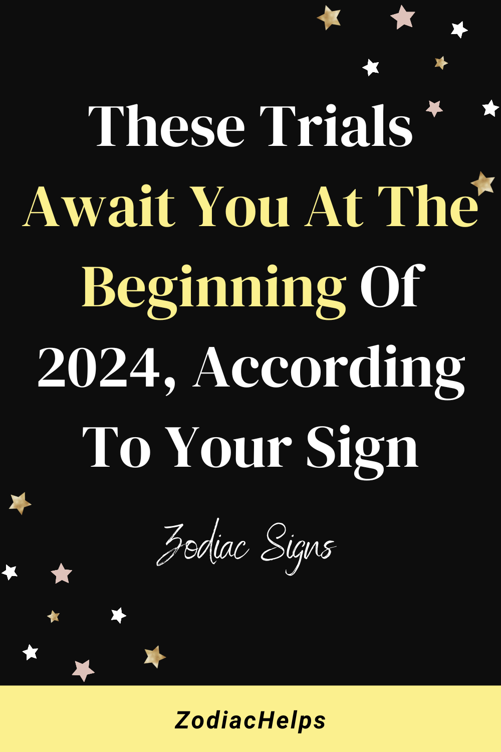 These Trials Await You At The Beginning Of 2024, According To Your Sign